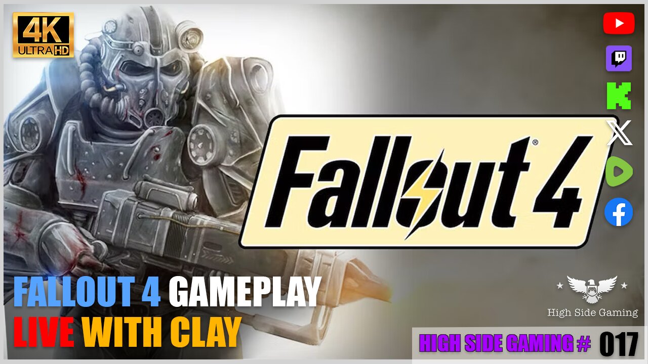 GAME ENDING UNVEILED | FALLOUT 4 GAMEPLAY | GAMING w/ CLAY | HSG 017 [LIVE]