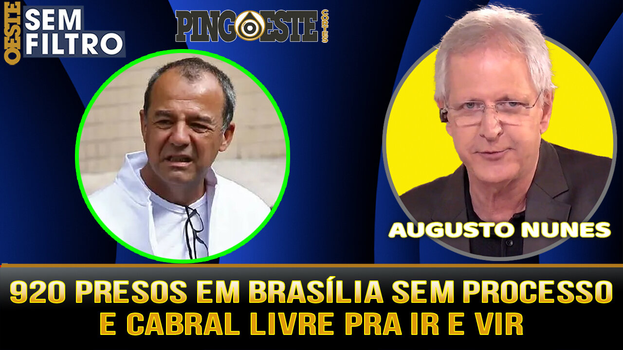 Sérgio Cabral livre para ir e vir [AUGUSTO NUNES]