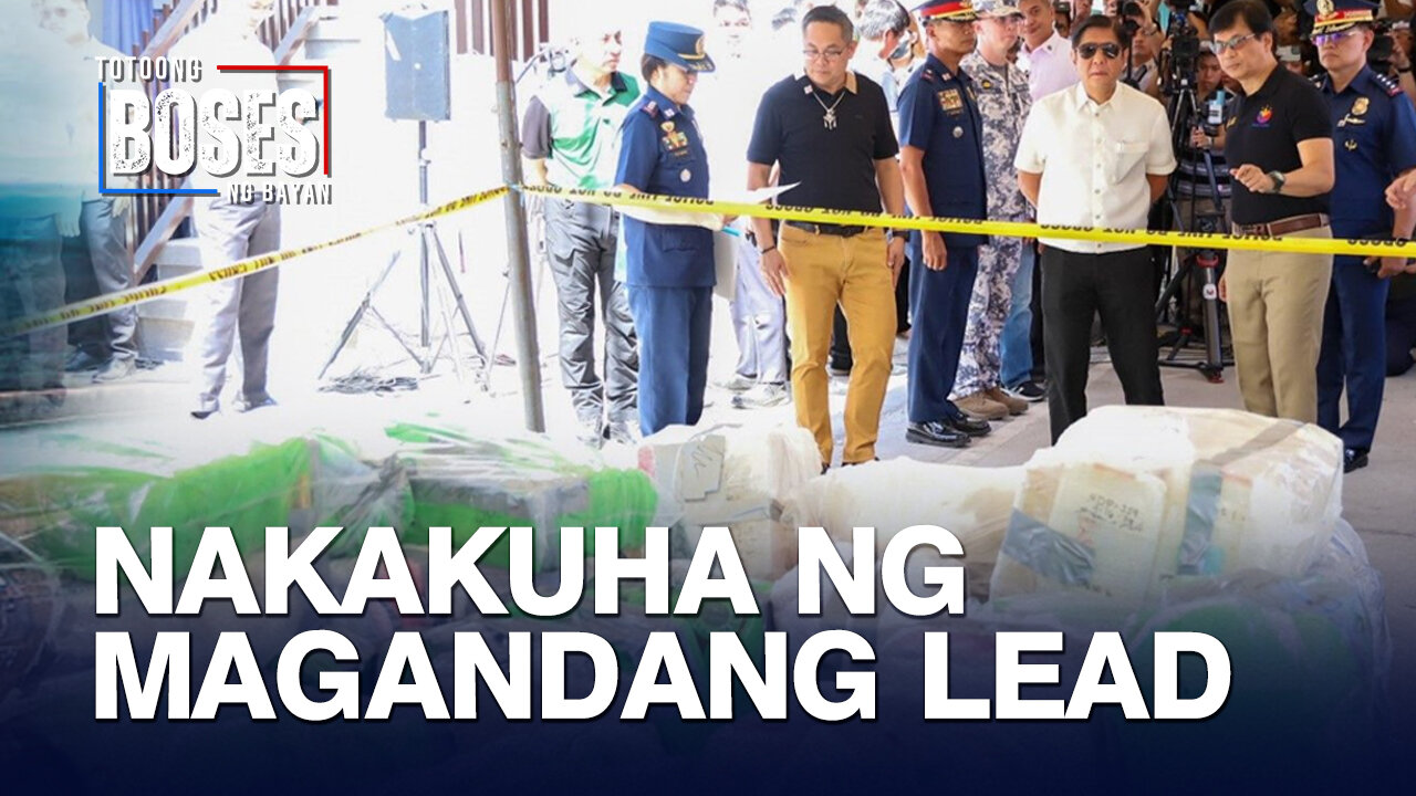 PNP, may nakuha nang magandang lead kaugnay sa nasabat na 1.4 toneladang shabu sa Batangas