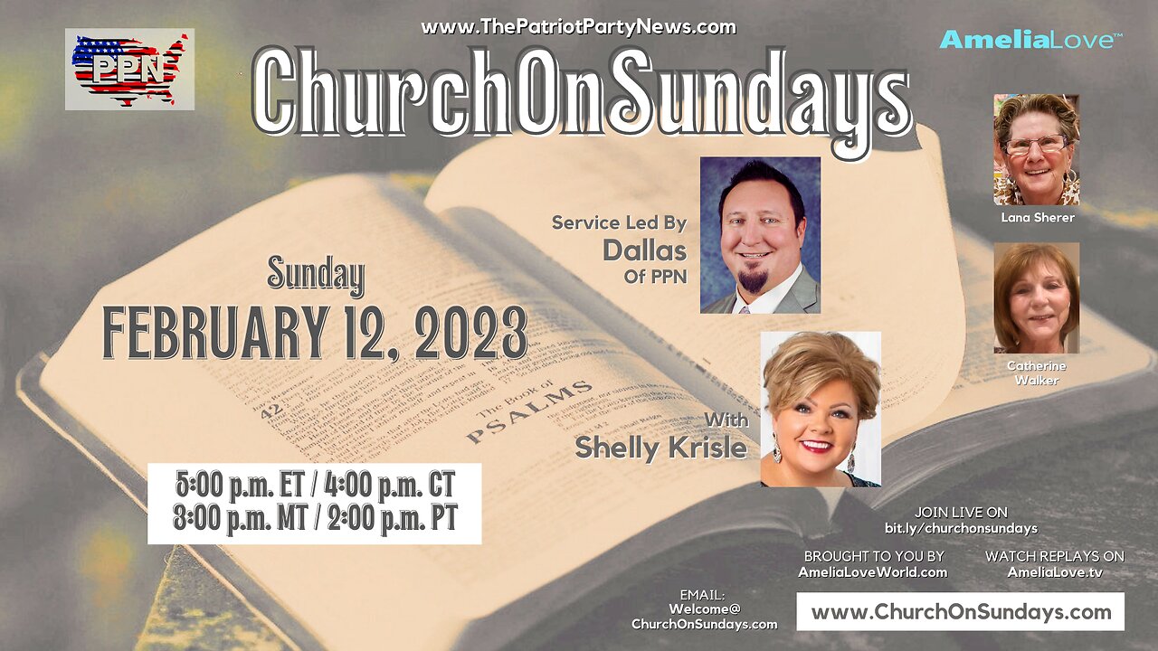 Church On Sundays, with Worship Leader Dallas | February 12 2023