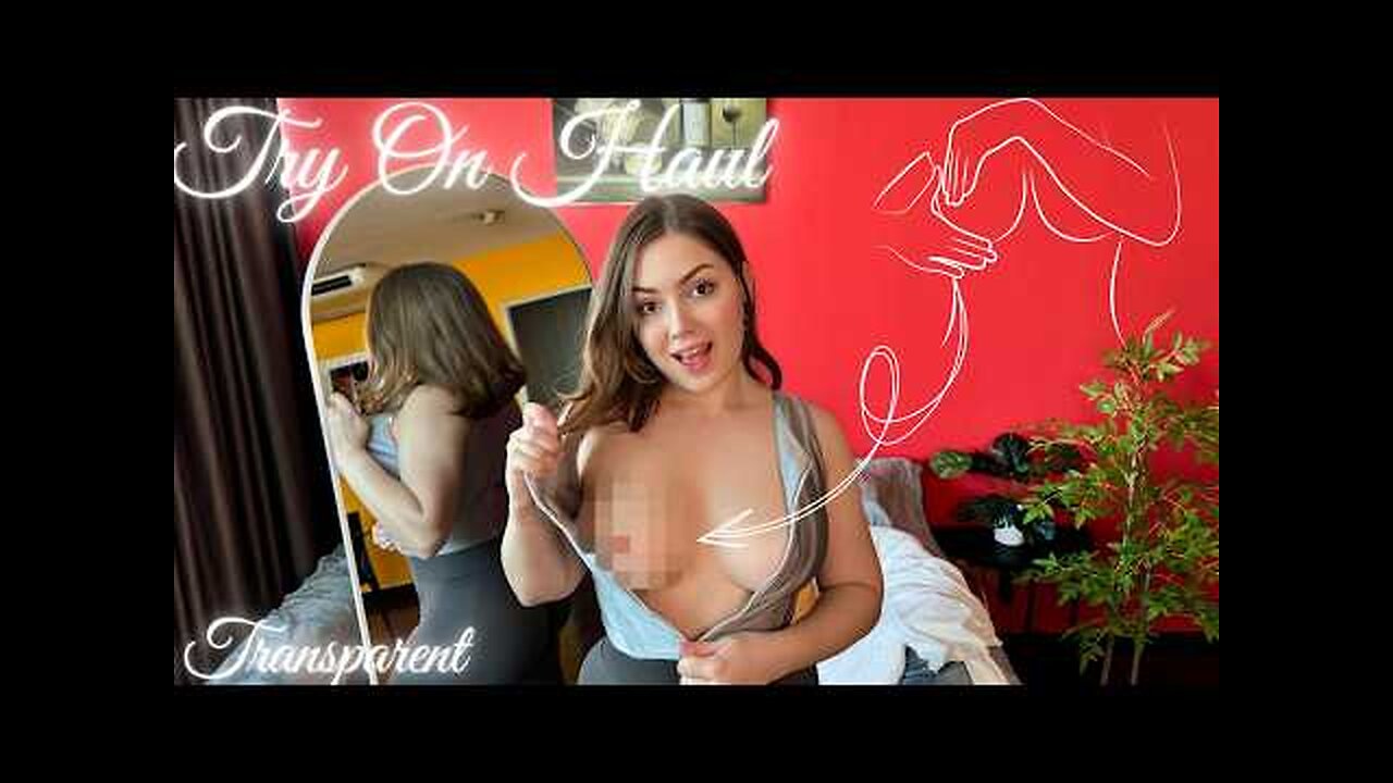 TRANSPARENT SEXY Corset Try On Haul - Mia Huffman Try Ons