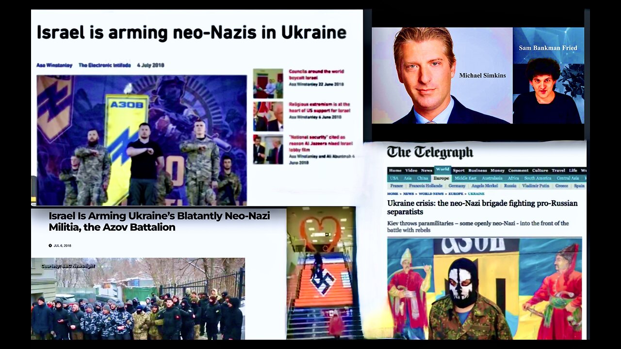 FTX Sam Bankman Fried Michael Simkins Club E11even Expose Israel Funding Neo Nazi Groups In Ukraine