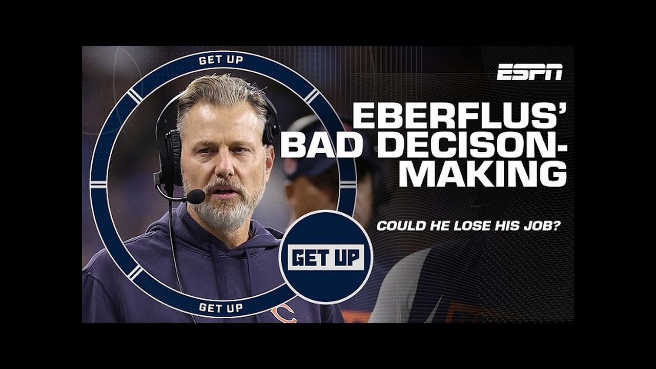 DISASTROUS DECISON-MAKING 😮 Could Bears’ Thanksgiving Day loss cost Matt Eberflus his job? | Get Up