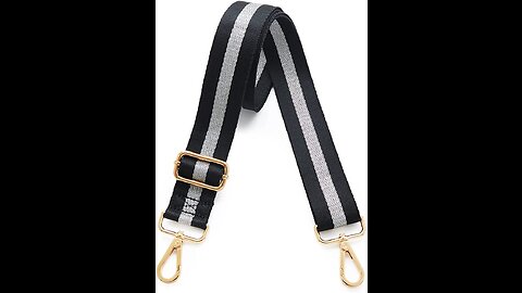 Purse Strap Replacement Crossbody Handbag Stripe Wide Adjustable