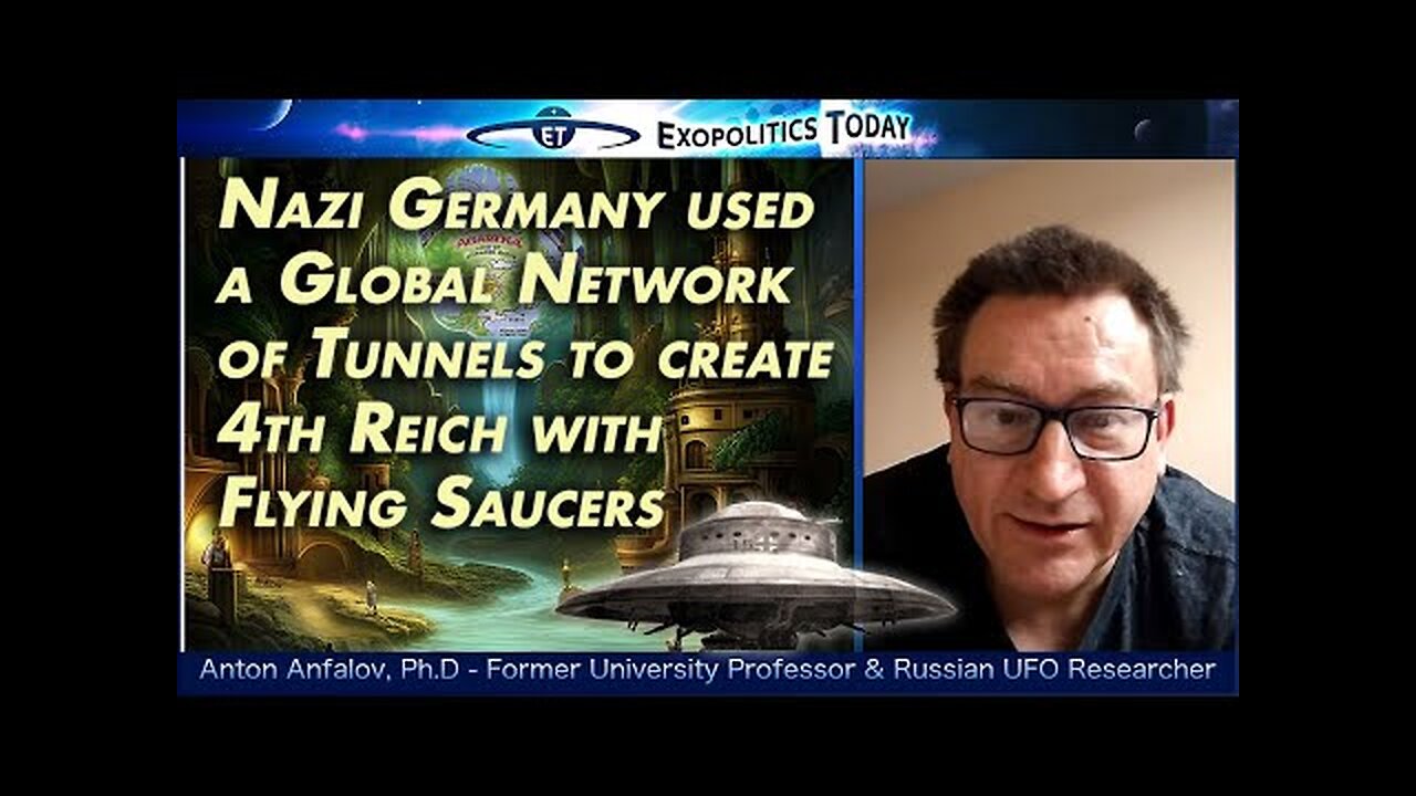 Nazi Germany used a Global Network of Tunnels to create a 4th Reich with Flying Saucers