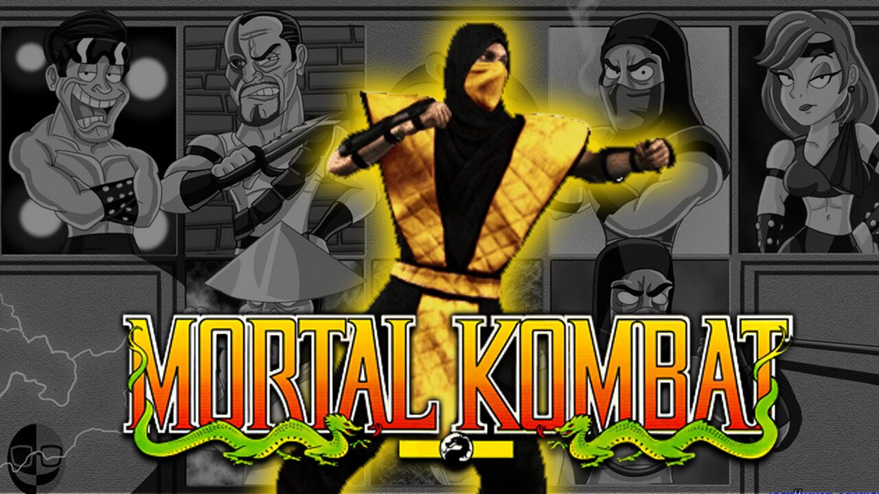 Mortal Kombat Origens - Mortal Kombat 1: Scorpion on Fire!