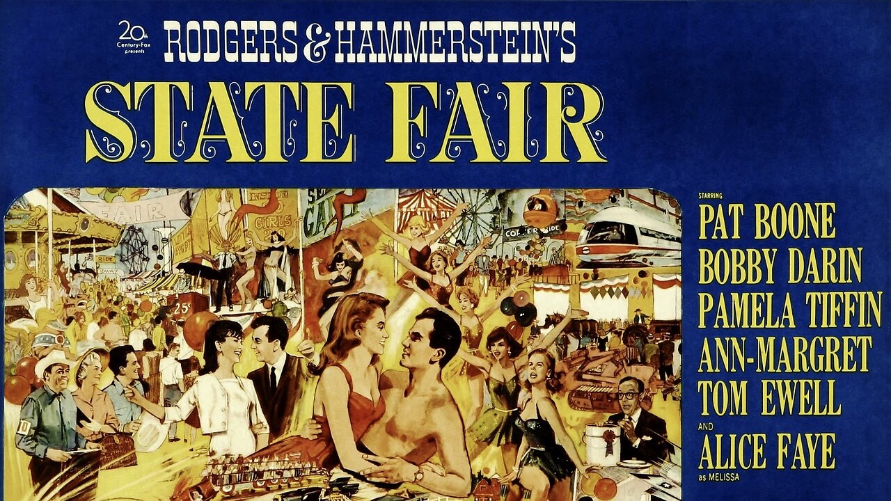 State Fair (1962 Full Movie) | Musical/Romance | Pat Boone, Bobby Darin, Alice Faye, Ann-Margret, Tom Ewell, Pamela Tiffin. | Summary: A brother (Pat Boone) and sister (Pamela Tiffin) find romance and good clean fun at the state fair in Dallas.