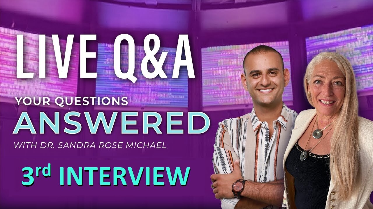 THE REVOLUTION OF HEALING EESystem -3rd Interview| LIVE Q&A with Dr. Sandra Rose Michael