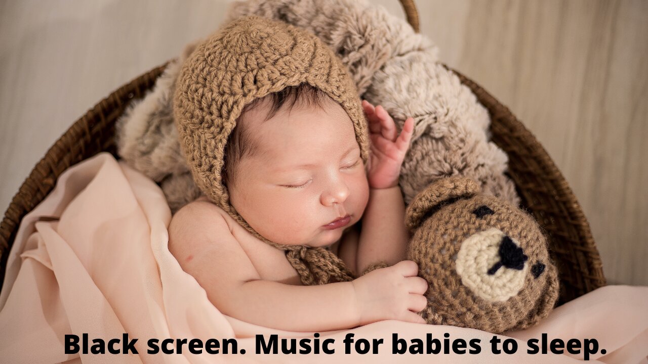 Baby Sleeping Music - Baby Lullaby 12 HOURS with Black Screen - Lullabies For Babies To Go To Sleep