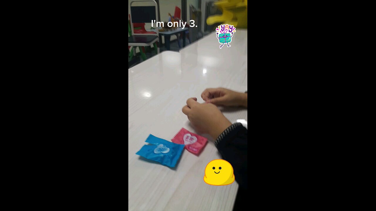little fish opens 3 mysterybags