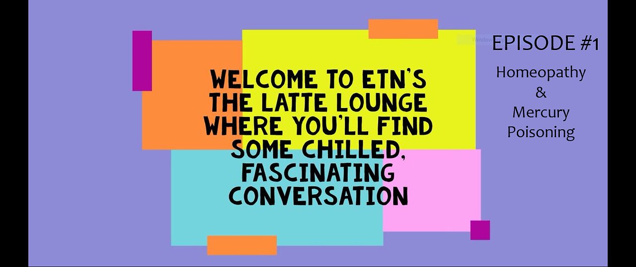 Episode #1 ETN's The Latte Lounge - 12.5. 20 The inauguration of an informal magazine style show .