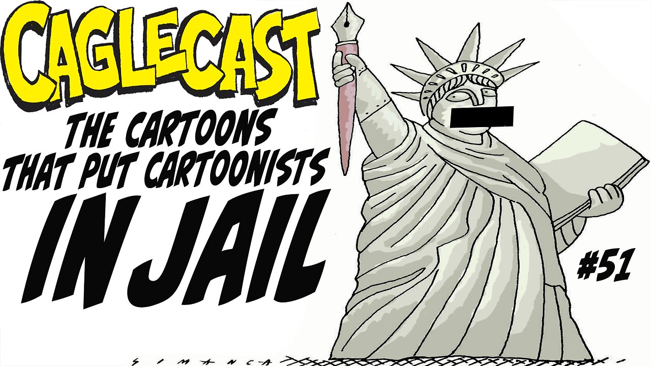 Jailed Cartoonists and the Cartoons that Put Them in JAIL