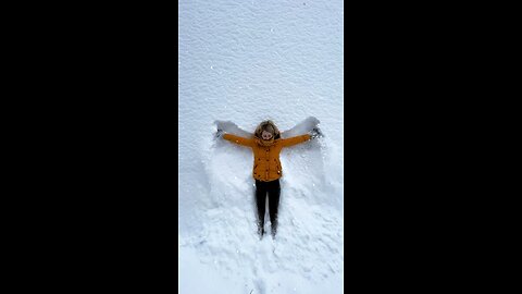 Reverse Snow Angel