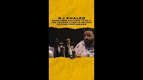 @djkhaled You have to do whatever needs to be done in order to live the life you want