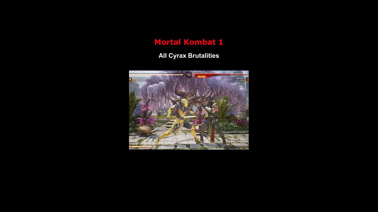mortal Kombat 1 cyrax brutality on everyone