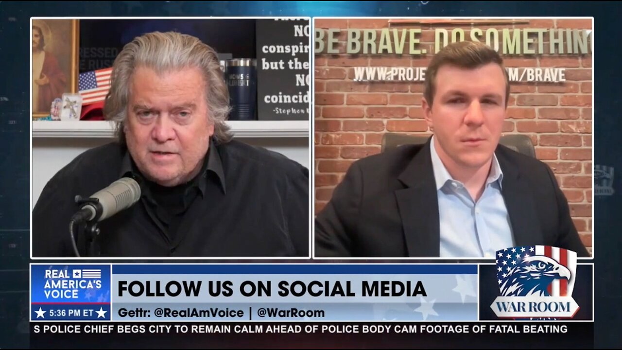 WAR ROOM: Steven Bannon & James O'Keefe Discuss Viral #DirectedEvolution Investigation