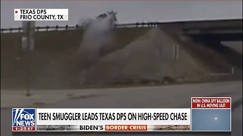 Teen Smuggler Leads Texas DPS on High Speed Chase