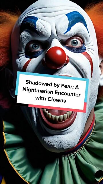 Shadowed by Fear: A Nightmarish Encounter with Clowns