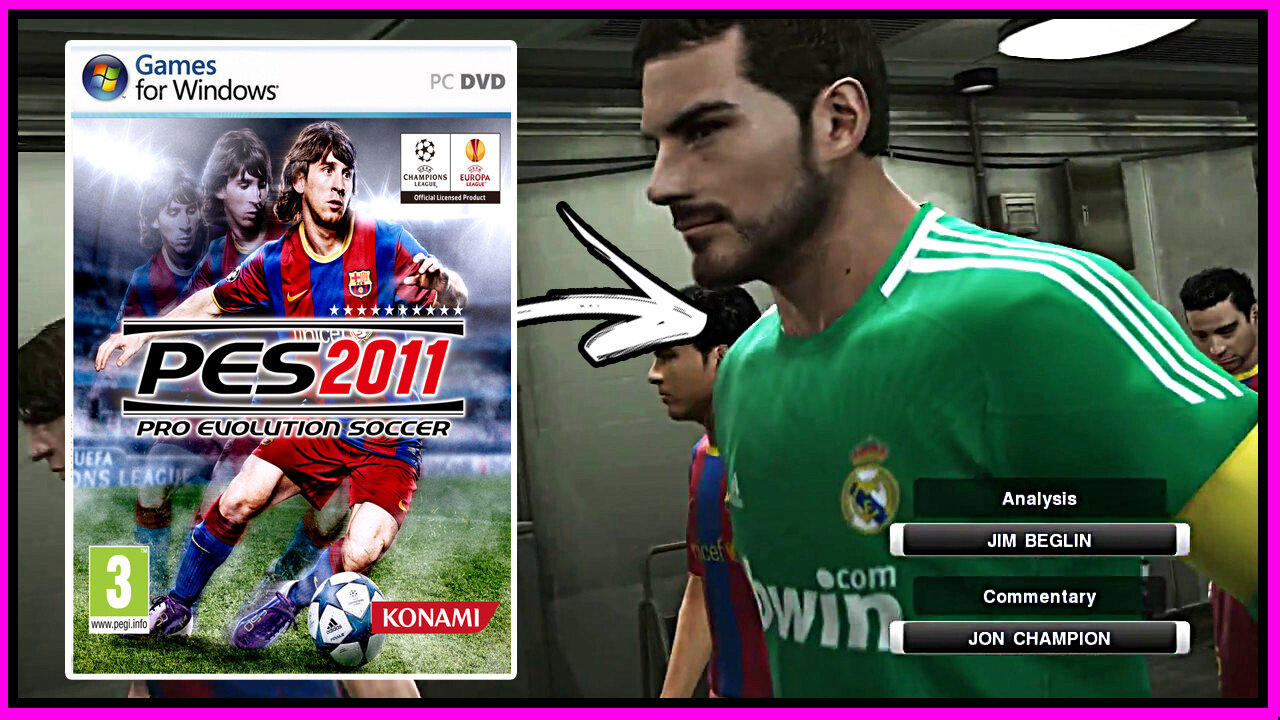 PES 2011 PC FRACO - BAIXAR E INSTALAR