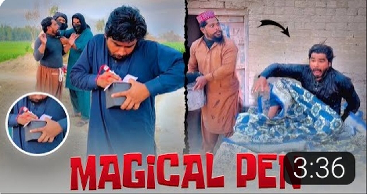 jadui pen ka kamal 😂 Twist for End-😎 Khizerumer42,