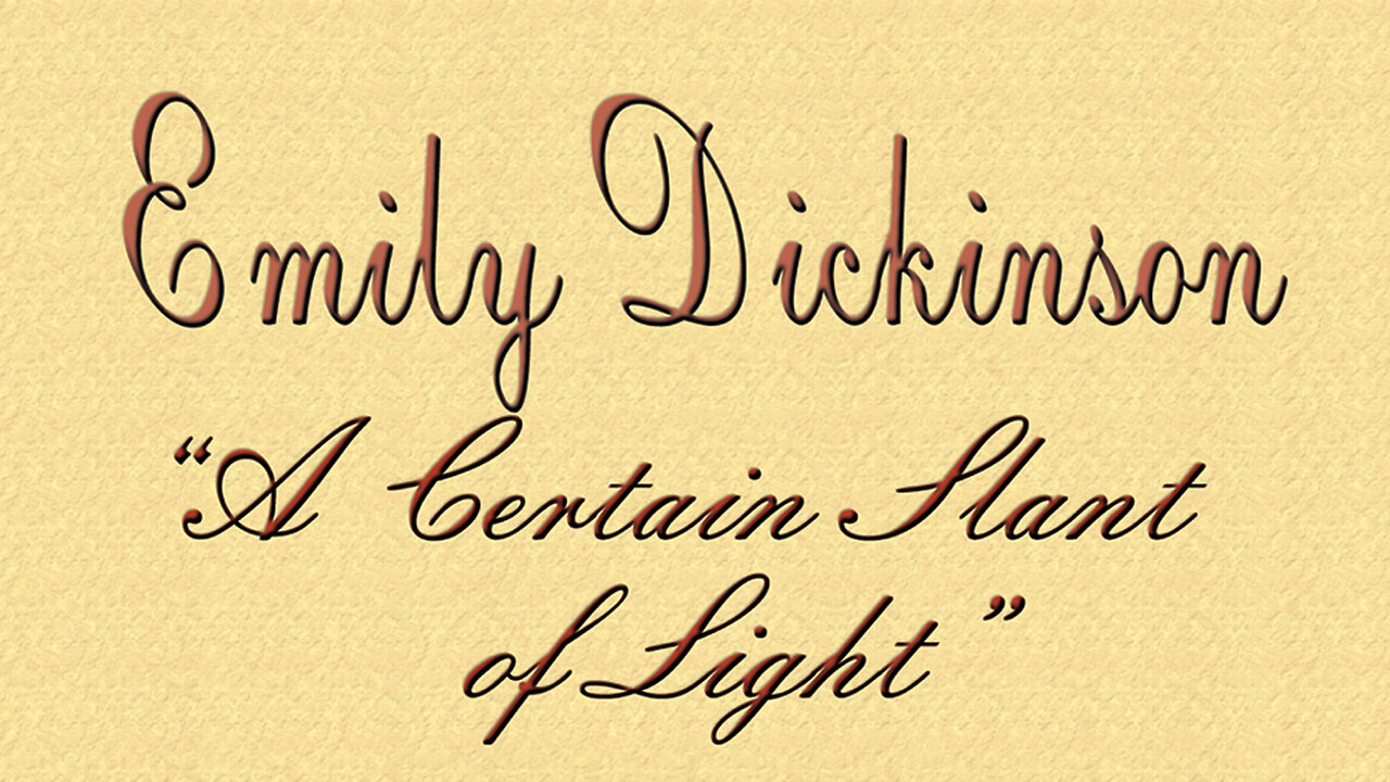 Emily Dickinson: A Certain Slant Of Light | Official Trailer | Monterey Media