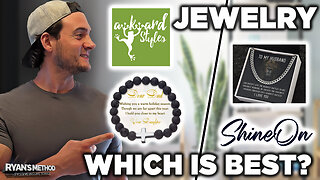 Selling Print on Demand Jewelry on Etsy: Awkward Styles vs ShineOn Comparison