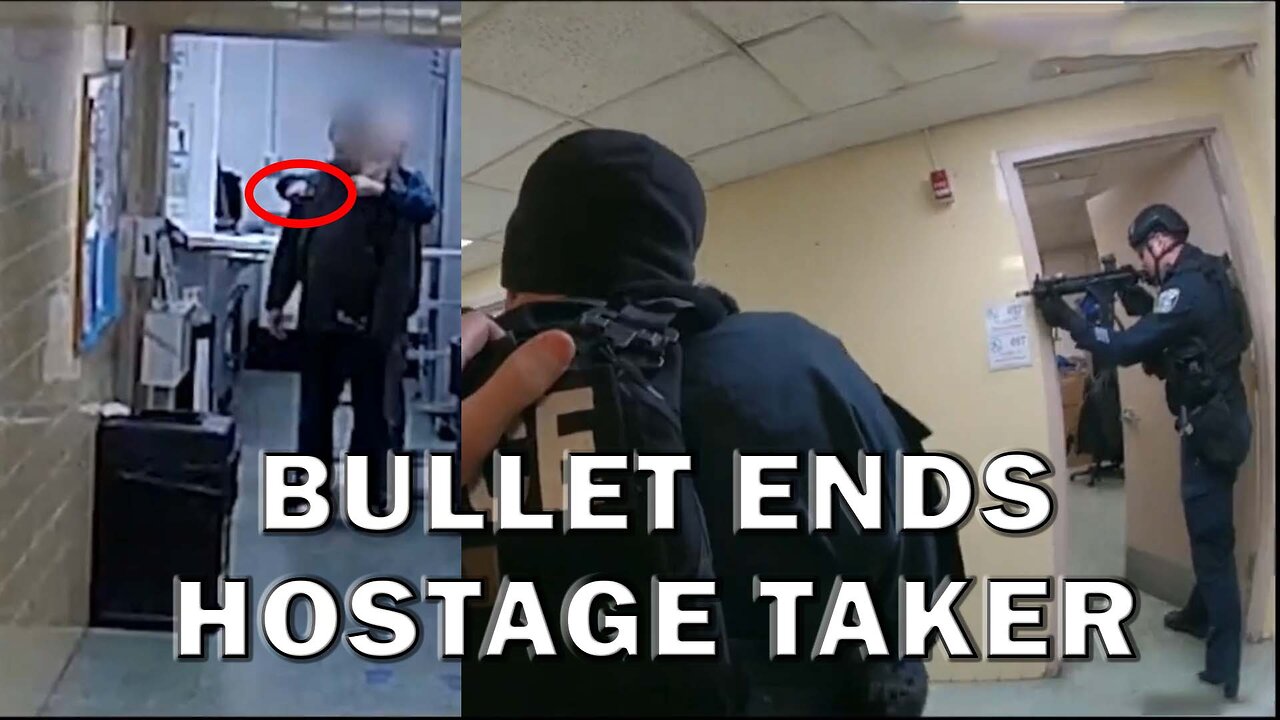 Armed Man With Hostage Fatally Shot By Police On Video - LEO Round Table S08E09