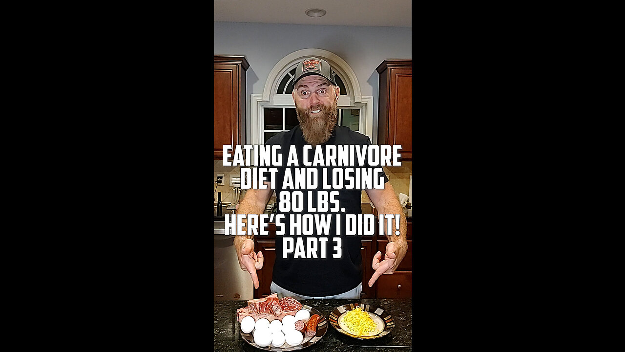 Eating a carnivore diet and losing 80 lbs. Here’s how I did it! Part 3