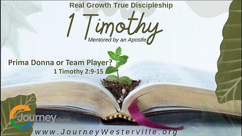 Prima Donna or a Team Player? 1 Timothy 2:9-15
