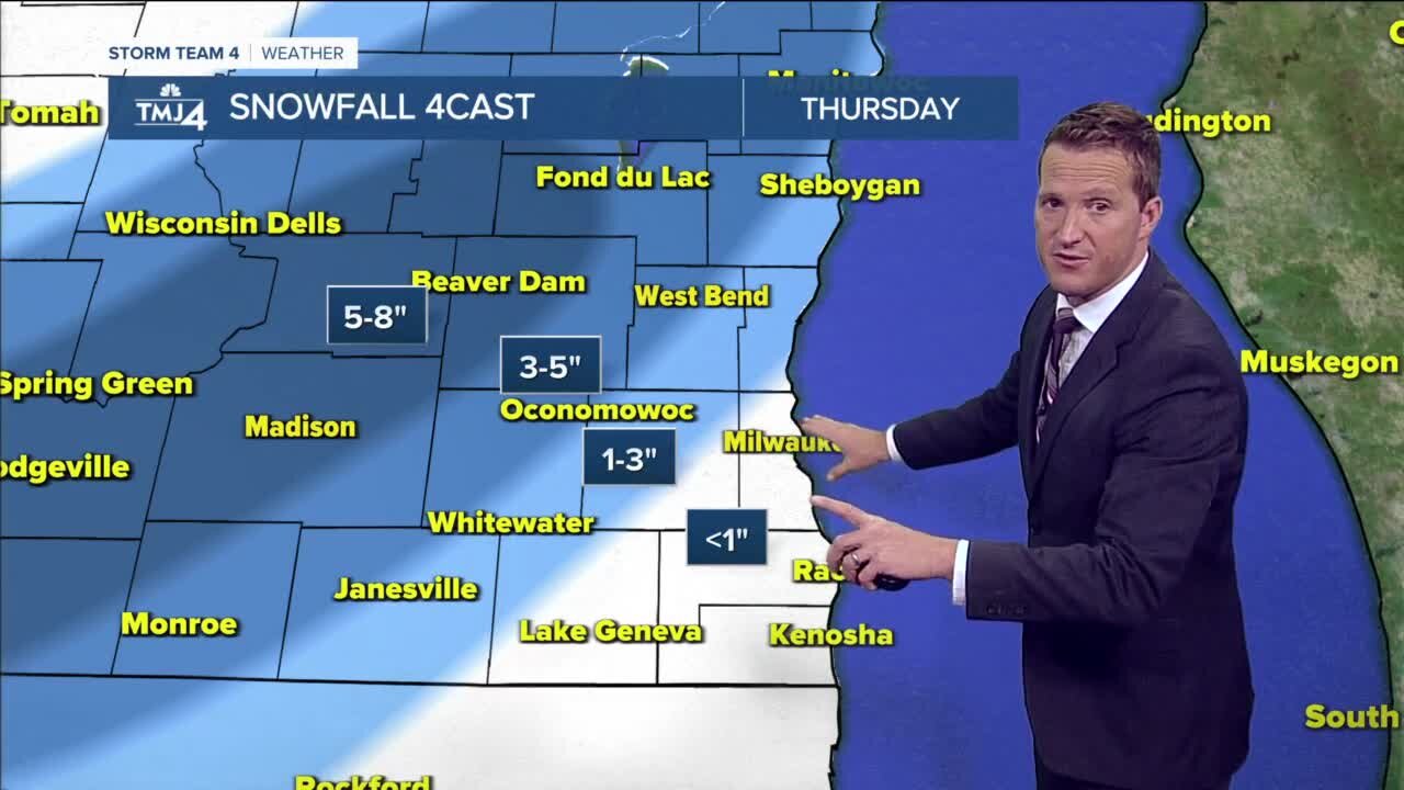 Rain and wet snow on the way: Storm arrives Wednesday and Thursday