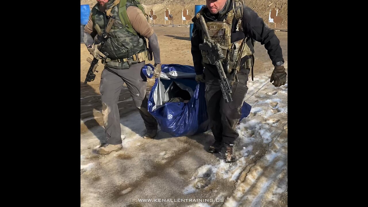 Two Person Drag - Rapid Rescue / Material Movement