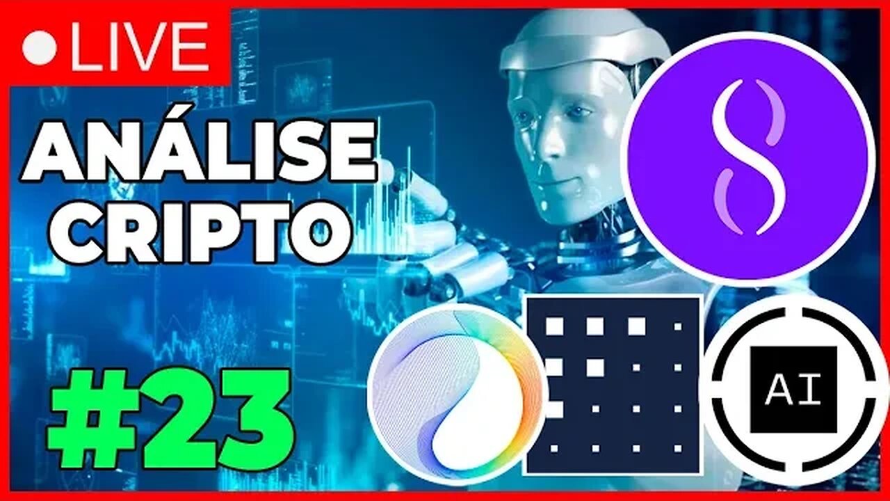 ANÁLISE CRIPTO INTELIGÊNCIA ARTIFICIAL #23 - #bitcoin #ethereum #shib #agix #orai