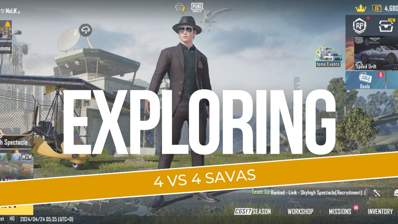 Exploring & Some Amazing Shots in 4 VS 4 Savas...!