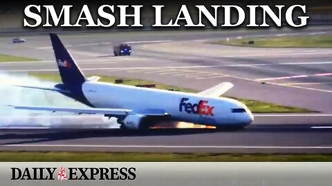 THREE Boeing crashes in two days: Terrified passengers scramble to escape burning jet in Senegal and