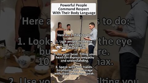 Body Language Techniques That Command Respect