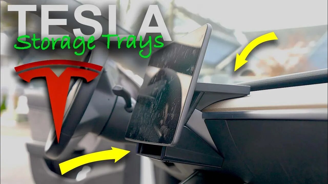 How To Add Storage Below Your Tesla Model Y & 3 Screen | DIY