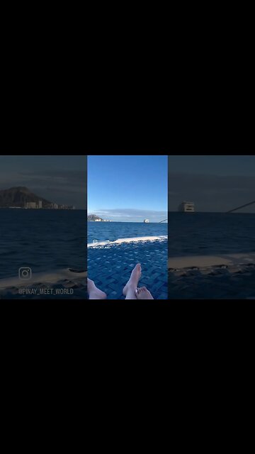 spent the evening like #Moana exploring the sea 🌊 #boatlife #hawaiilife #travel #SunSet #waikiki