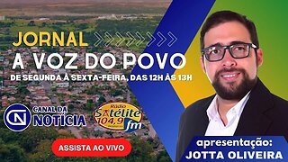 [AO VIVO] JORNAL A VOZ DO POVO - 13/02/2023
