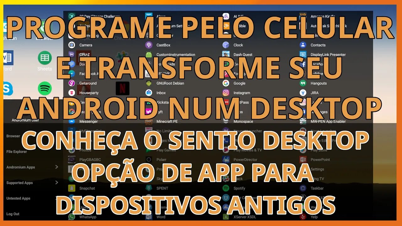 Programe pelo celular transformando seu celular num desktop! Conheça o Sentio Desktop!