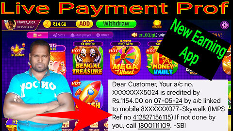 Earning app!!New Earning App 🤑!! Online Earning App 🤑