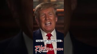 Trump speaks about Fake News part 3