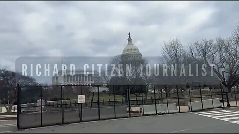 Militant reinforced fencing going up around the Capitol right now, that’s the state of the union.