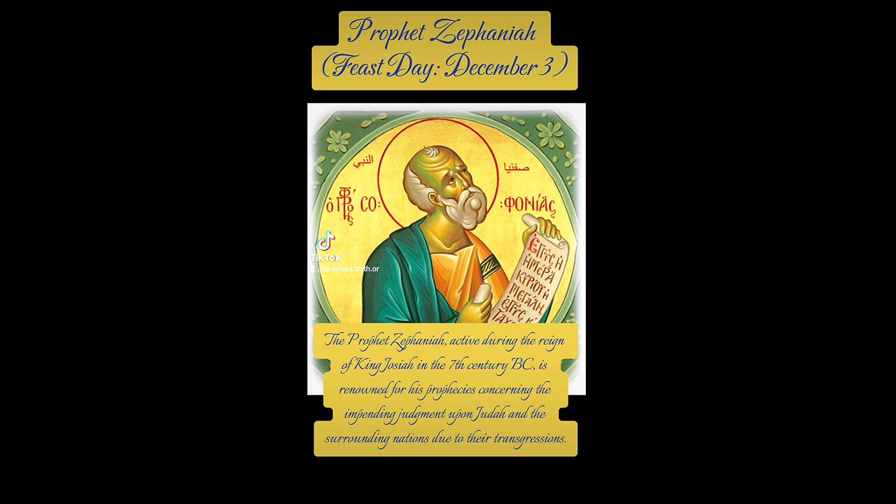 Prophet Zephaniah – Herald of Divine Judgment and Hope