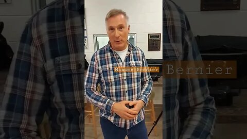 Maxime Bernier taking his firearms course