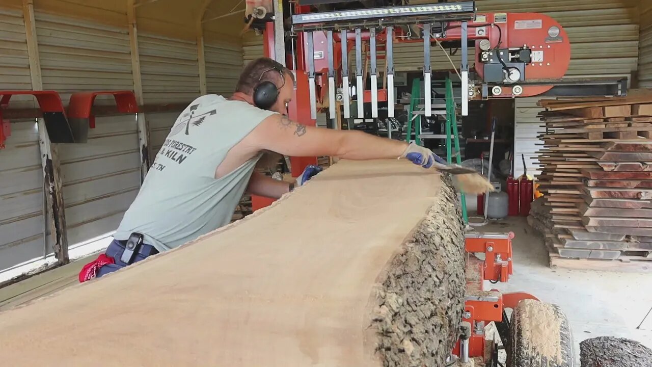 Another Log With Gold Under Its Bark, Live Edge Cherry Perfection