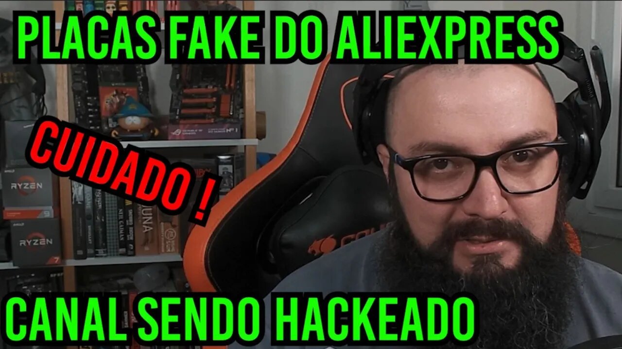 Placas Fake Aliexpress ! Canal Sendo Hackeado !