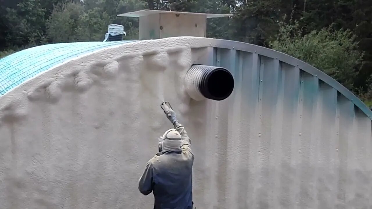 Concrete Quonset Hut Underground Building