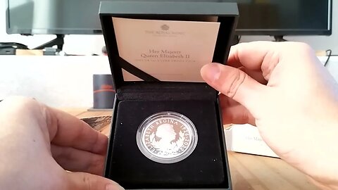 Her Majesty Queen Elizabeth II 2022 UK 1oz Silver Proof Coin