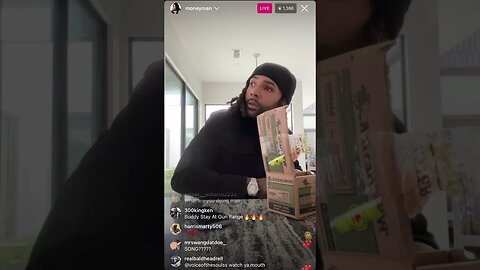 MoneyMan Instagram Live. Money Man Loading Up His 🔫 01.02.23. (pT.2)