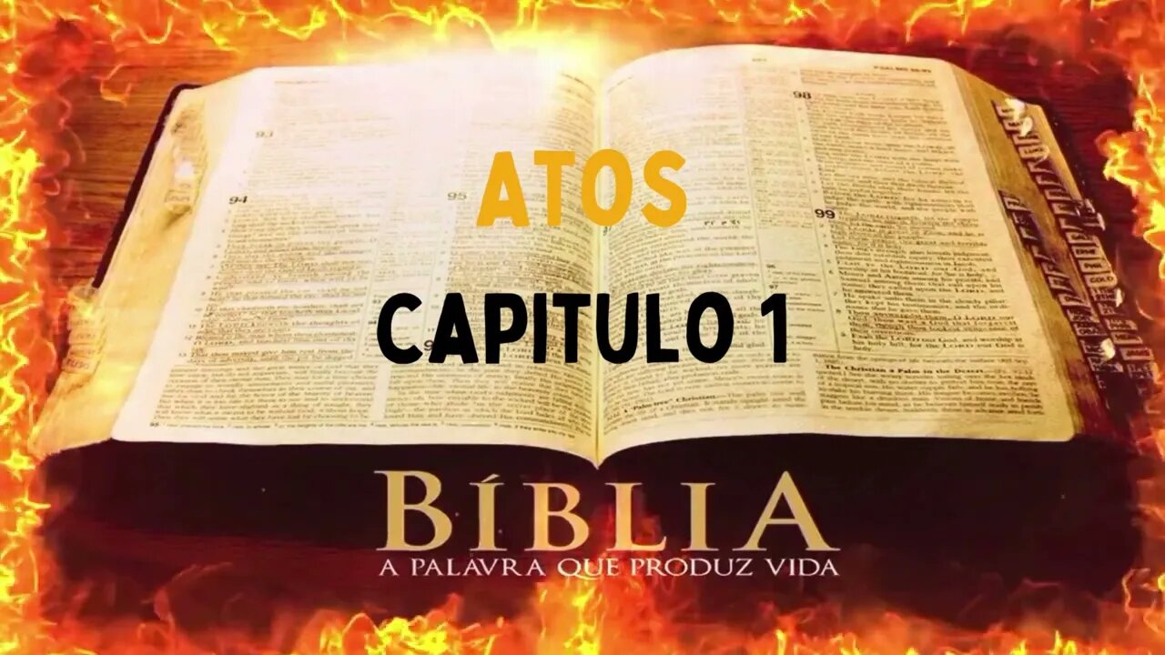 Bíblia Sagrada Atos CAP 1